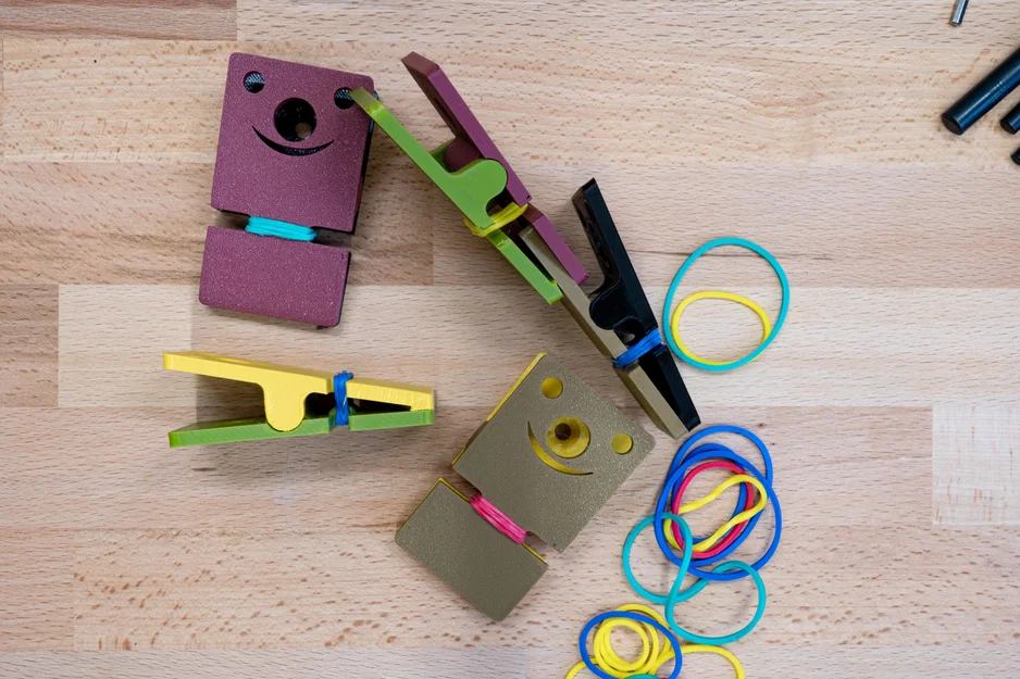Kẹp giấy PAPER CLAMP (aka BINDER CLIP) in 3D - Image 3