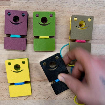 Kẹp giấy PAPER CLAMP (aka BINDER CLIP) in 3D