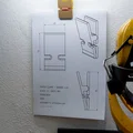 Kẹp giấy PAPER CLAMP (aka BINDER CLIP) in 3D - Thumbnail 6