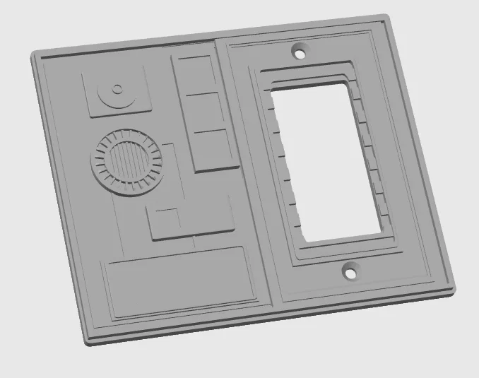 Galaxys Edge Panel Single switch cover Remix Small - Image 5
