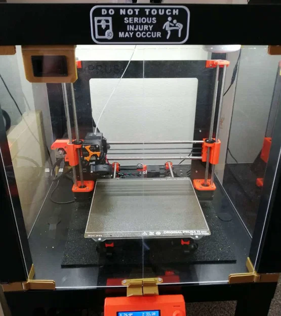 Bảng “Do Not Touch” (Remix) cho Ikea Lack Enclosure - Image 2