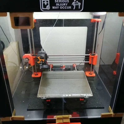 Bảng “Do Not Touch” (Remix) cho Ikea Lack Enclosure