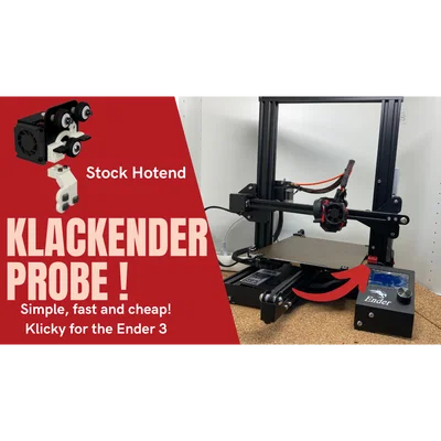 KlackEnder Probe - Đầu đo tự động giá rẻ cho Ender 3