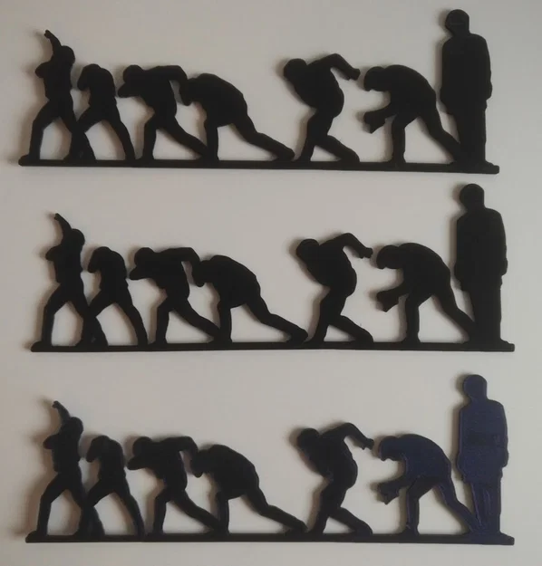 Silhouette BTS Fake Love - Image 1