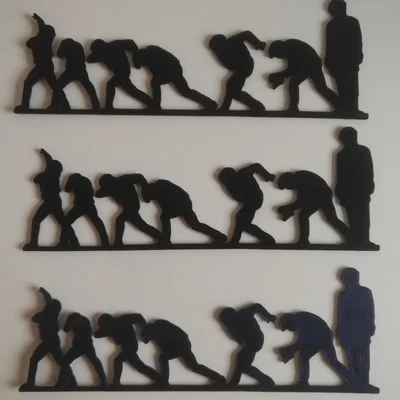 Silhouette BTS Fake Love