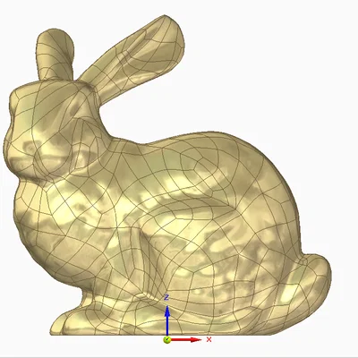 The Stanford Bunny NuFlatfoot
