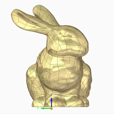 The Stanford Bunny NuFlatfoot