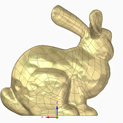 The Stanford Bunny NuFlatfoot