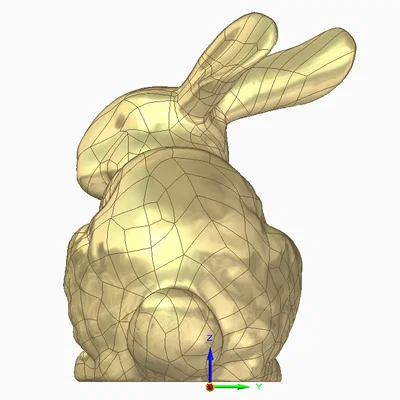 The Stanford Bunny NuFlatfoot