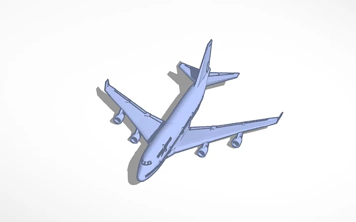 Mô hình máy bay hành khách 3D - File in chất lượng cao - Image 1