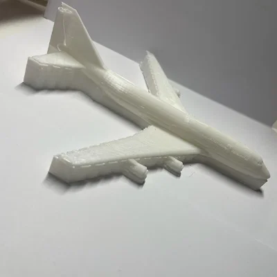 Mô hình máy bay hành khách 3D - File in chất lượng cao