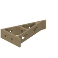 Ke đỡ kệ treo tường (Equerre pour étagère) in 3D chắc chắn, thẩm mỹ - Thumbnail 1