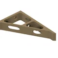 Ke đỡ kệ treo tường (Equerre pour étagère) in 3D chắc chắn, thẩm mỹ - Thumbnail 3