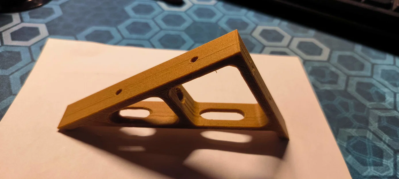 Ke đỡ kệ treo tường (Equerre pour étagère) in 3D chắc chắn, thẩm mỹ - Image 6