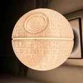 Đèn ngủ 3D hình Death Star cho đèn IKEA MÖRKRÄDD cực đẹp - Thumbnail 1