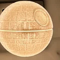 Đèn ngủ 3D hình Death Star cho đèn IKEA MÖRKRÄDD cực đẹp - Thumbnail 3