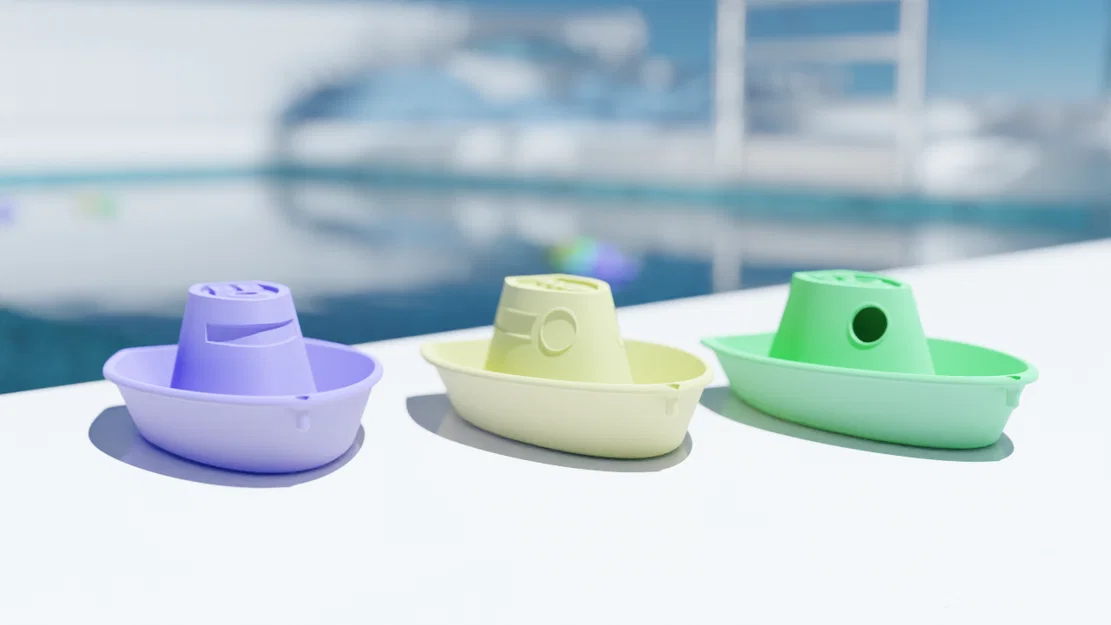 Thuyền Đồ Chơi Xếp Chồng (Stackable Toy Boat) - Image 3