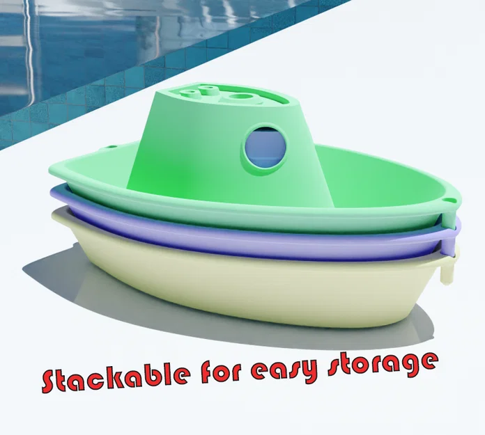 Thuyền Đồ Chơi Xếp Chồng (Stackable Toy Boat) - Image 4