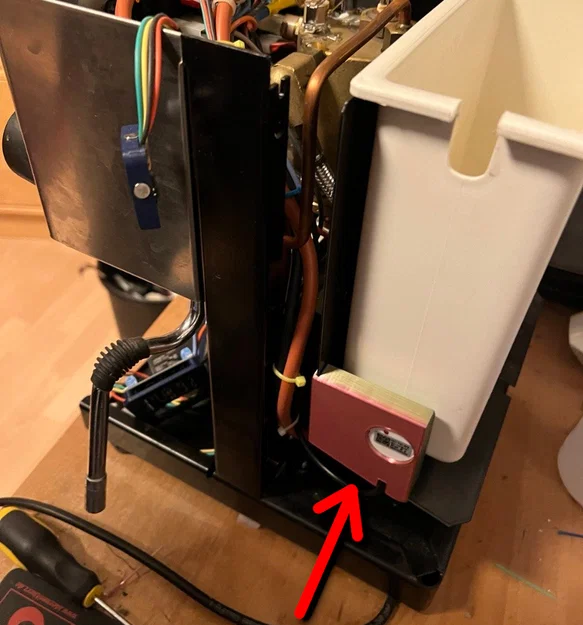 Ngàm giữ cảm biến nước cho Rancilio Silvia (Rancilio Silvia Water Sensor Holder) - Image 1