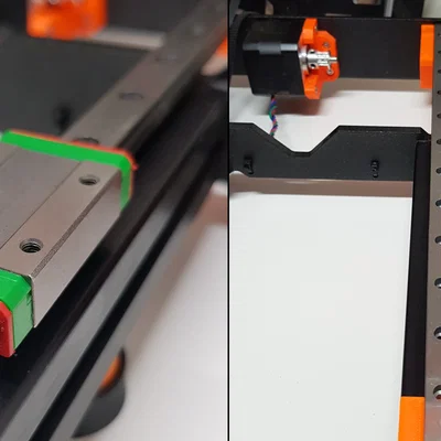 Nâng cấp Linear Rail Guide trục Y cho Prusa MK3 / MK3S / MK3S+