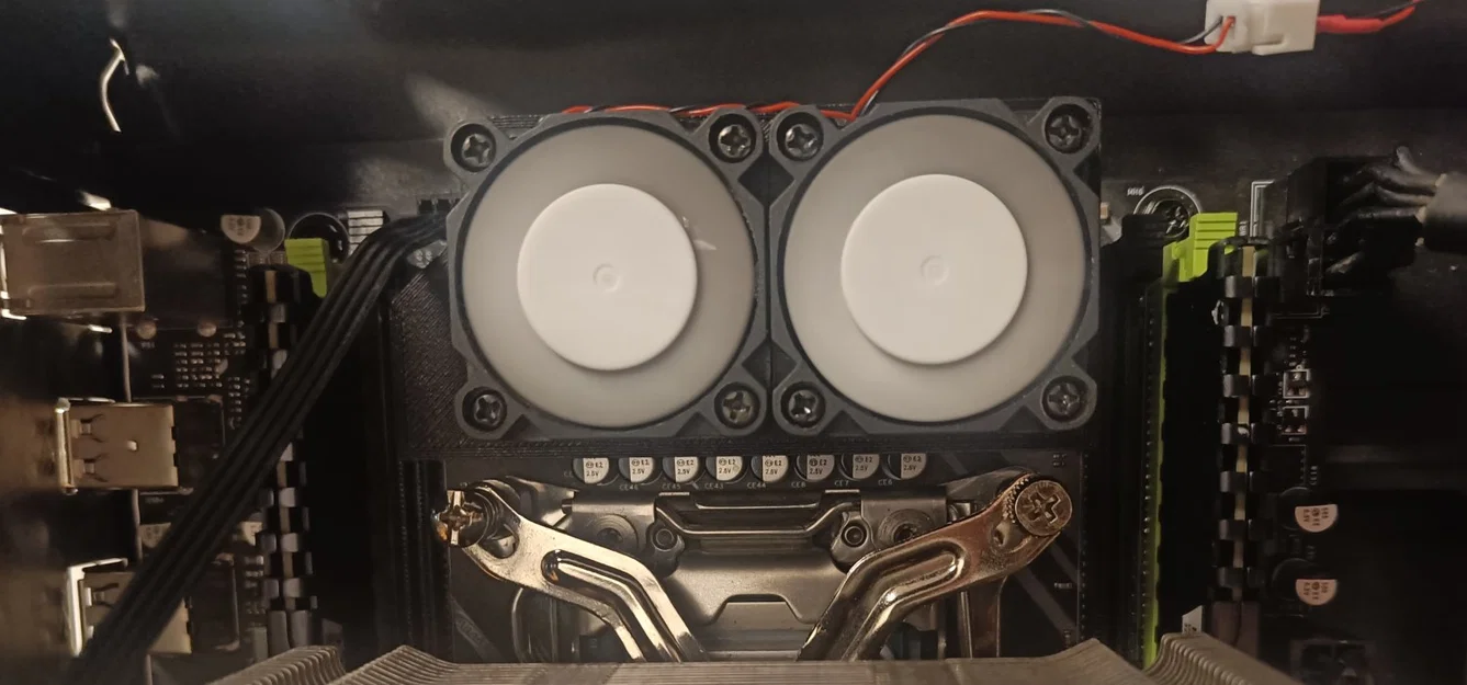 Ngàm gắn quạt VRM x99 P4 (VRM fan mount x99 P4) - Image 2