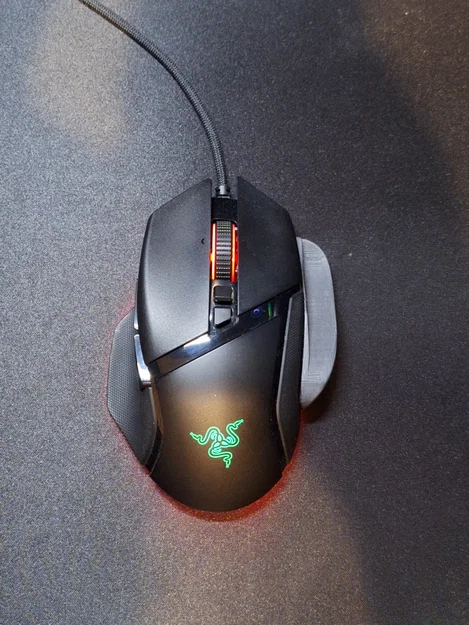 Miếng đệm kê ngón áp út cho chuột Razer Basilisk (3D Print) - Image 2
