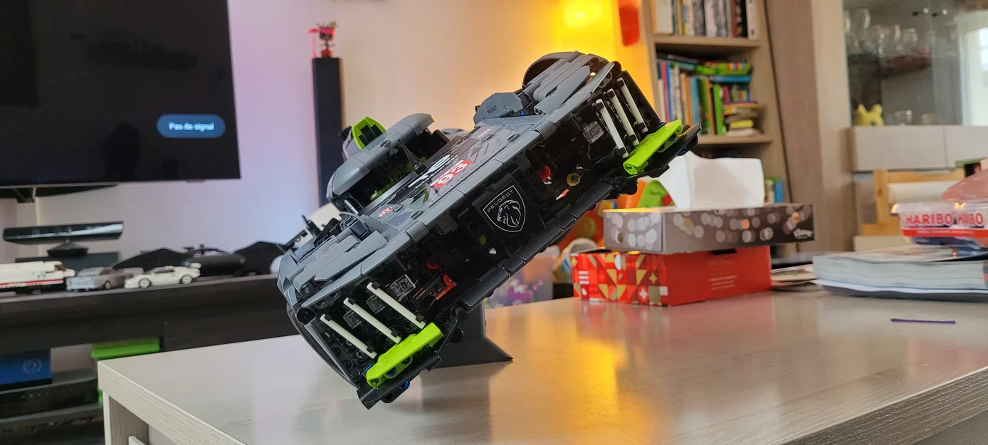 Chân đế 3D cho Lego Technic Peugeot 9X8 24H Le Mans - Image 1
