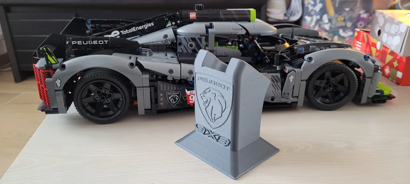 Chân đế 3D cho Lego Technic Peugeot 9X8 24H Le Mans - Image 2