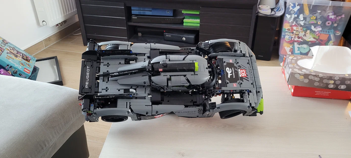 Chân đế 3D cho Lego Technic Peugeot 9X8 24H Le Mans - Image 4