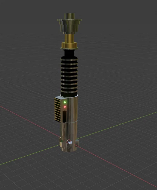 Mô hình 3D kiếm ánh sáng Luke Skywalker - Lightsaber Star Wars - Image 1