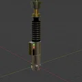 Mô hình 3D kiếm ánh sáng Luke Skywalker - Lightsaber Star Wars - Thumbnail 1
