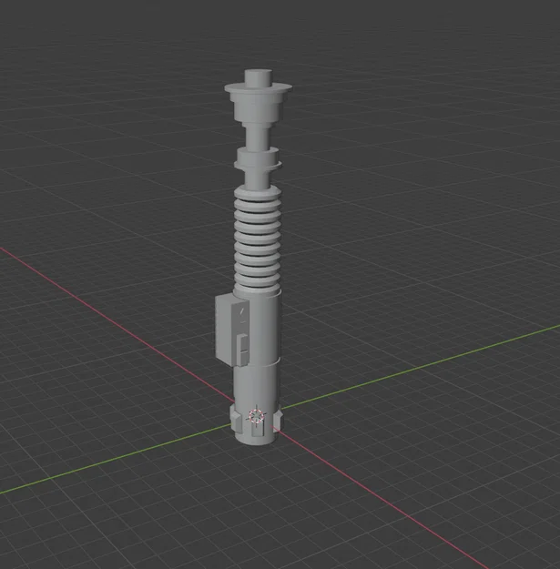Mô hình 3D kiếm ánh sáng Luke Skywalker - Lightsaber Star Wars - Image 2