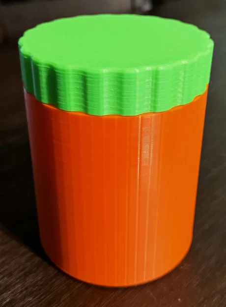 Hũ đựng đồ đa năng cỡ lớn với nắp vặn in 3D tiện lợi - Image 1