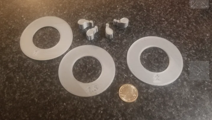 Whirlpool Washer Dogs và Spacers - Image 1