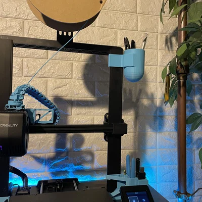 Hộp đựng dụng cụ gắn gantry cho Ender 3 V3 SE (Ender 3 V3 SE Tool Bin)