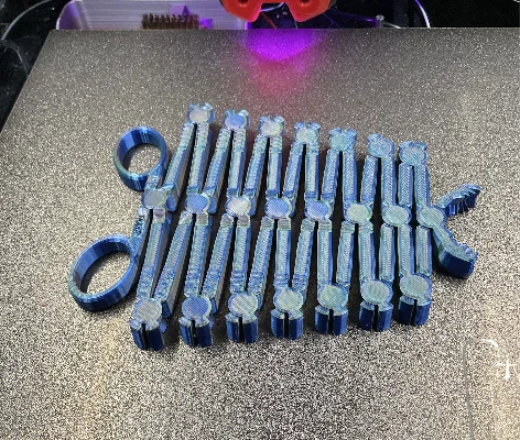 Mô hình rắn kéo giãn Wide Scissor Snake in 3D độc đáo - Image 1