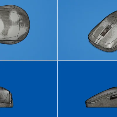ZS-A1 – Chuột wireless đối xứng in 3D cho Logitech G305