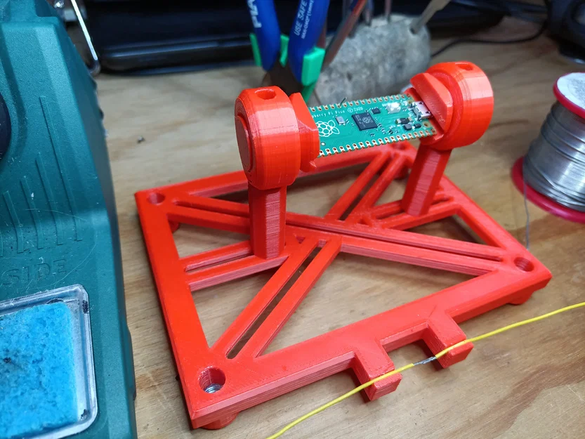 Giá Kẹp PCB Xoay & Trợ Lý Hàn (Rotating PCB Holder And Soldering Assistant) - Image 2