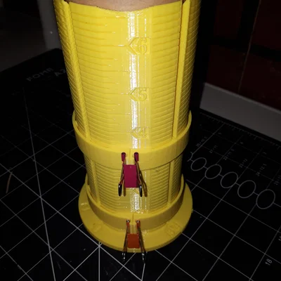 Jig cắt rãnh làm rocket model cho ống BT-80 Estes/LOC 3–4 inch