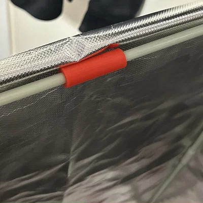 Khớp nối rod khung enclosure cho Ender 3 (ender 3 enclosure frame rod connector)