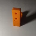 Móc Treo Tường Gập - Mod Khe Dài | Print in Place - Thumbnail 4