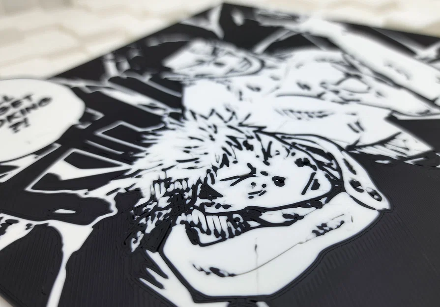 Mô hình in 3D Yuji Itadori và Todo - Jujutsu Kaisen Multicolor - Image 2
