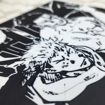 Mô hình in 3D Yuji Itadori và Todo - Jujutsu Kaisen Multicolor