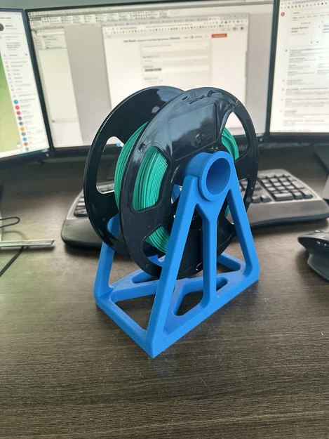 Giá đỡ cuộn nhựa in 3D (Filament Holder) đơn giản, chắc chắn - Image 1
