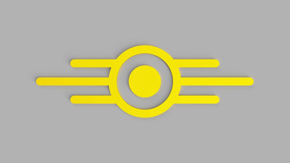 Logo Vault Tec (Fallout) để treo tường - Image 1