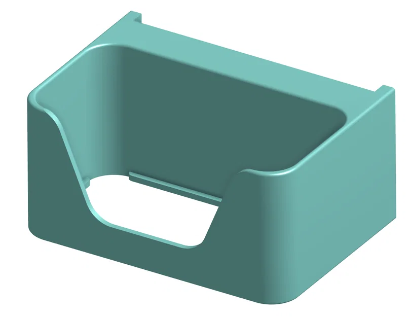 Khay treo nhà tắm 3D thông minh - Shower basket Cutout - Image 2
