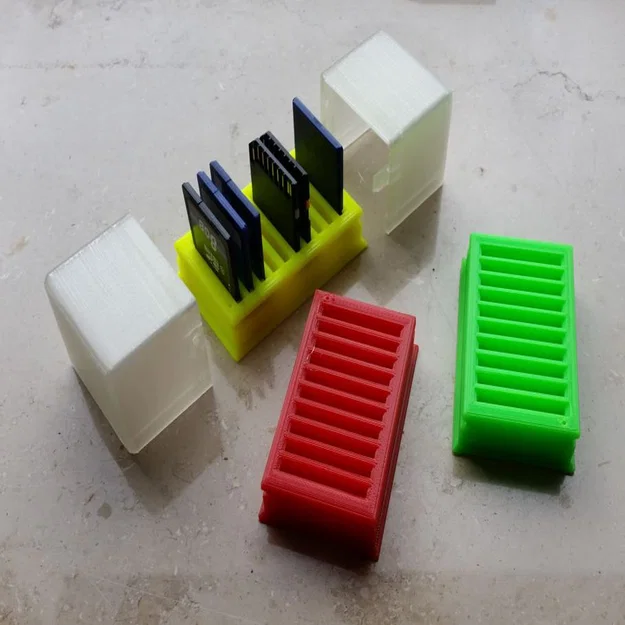 Hộp/khay đựng thẻ SD (SD-Karten Halter / SD-Karten Box) - Image 1