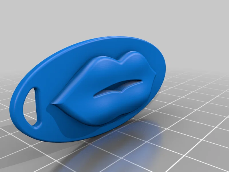 Móc khóa hình đôi môi (Kiss keychain) - Phụ kiện in 3D cá tính - Image 6