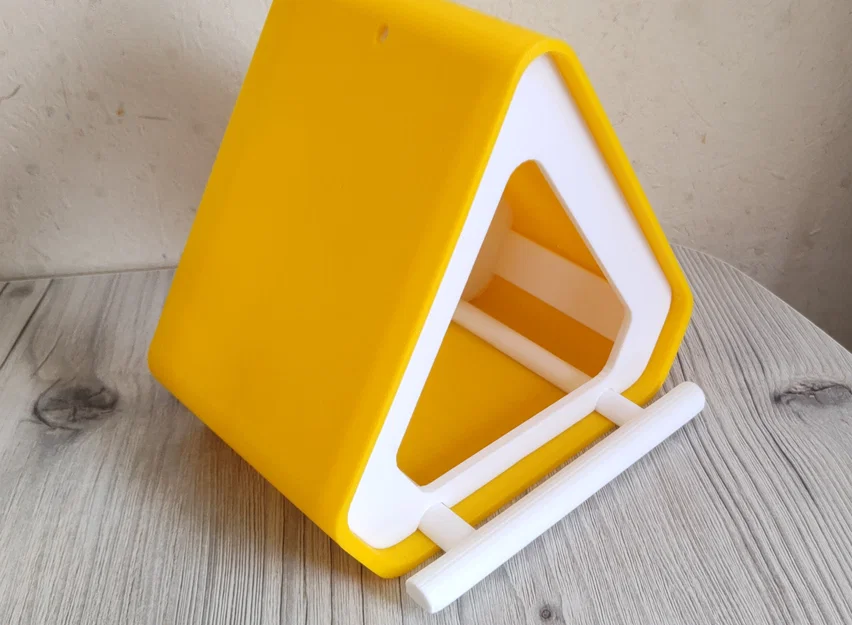 Mô hình máng ăn cho chim (Bird Feeder) thiết kế A-Frame - Image 1