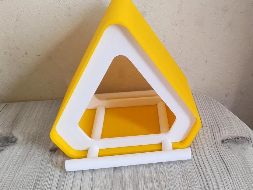 Mô hình máng ăn cho chim (Bird Feeder) thiết kế A-Frame - Image 4